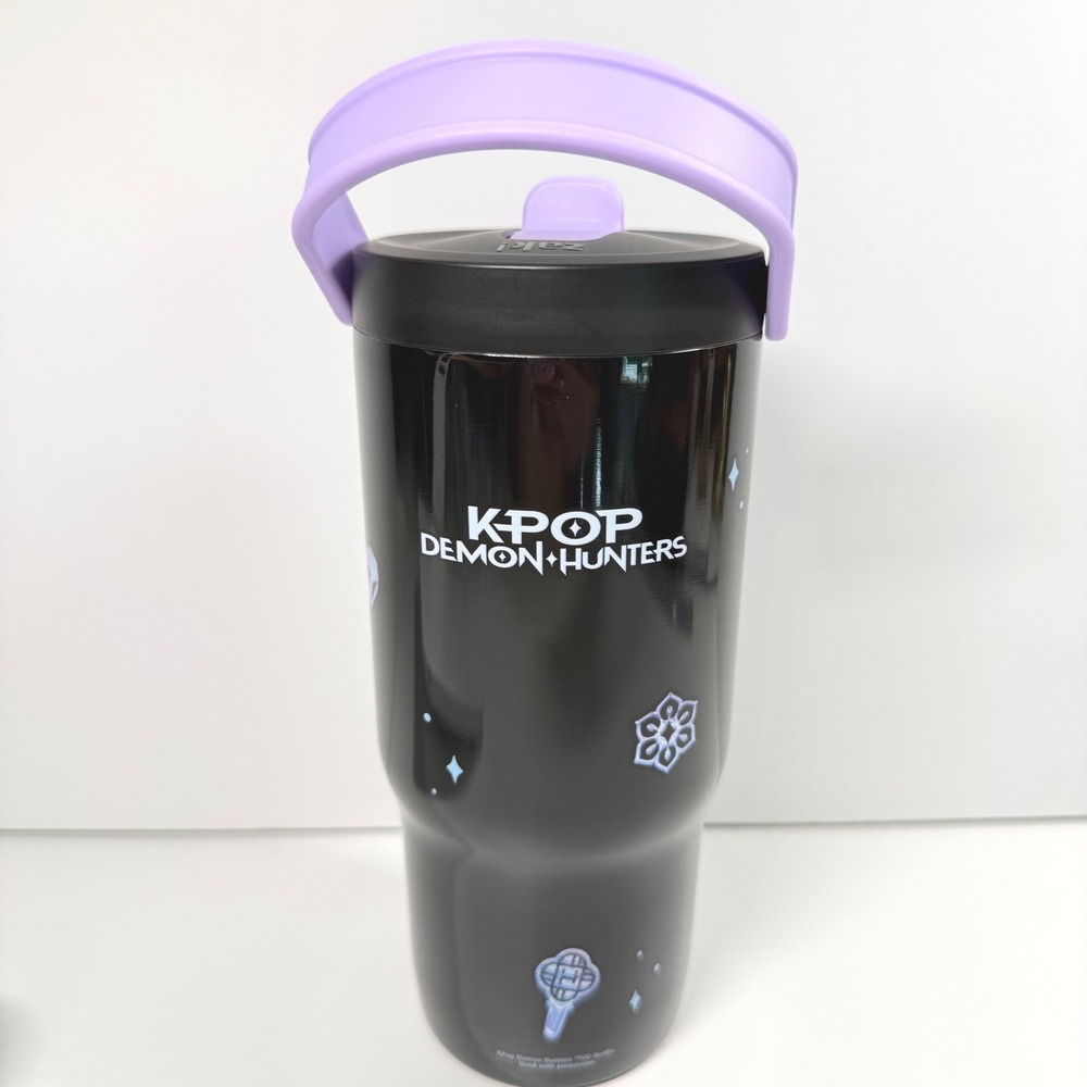 Zak Designs K-Pop Demon Hunters Huntr/x Tumbler 20oz Sams Club Exclusive NEW NIB - Picture 3 of 11